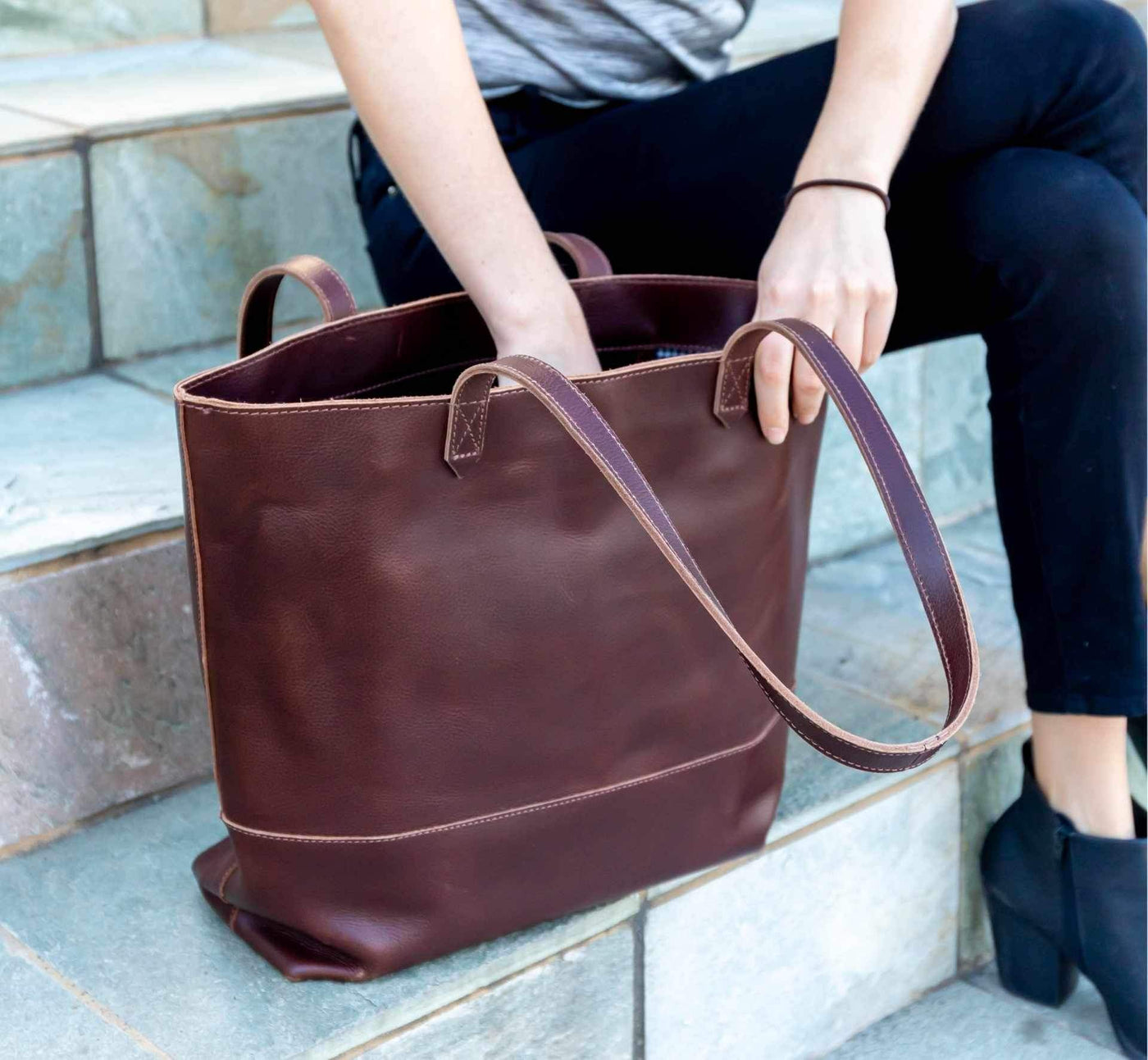Sienna Leather Tote