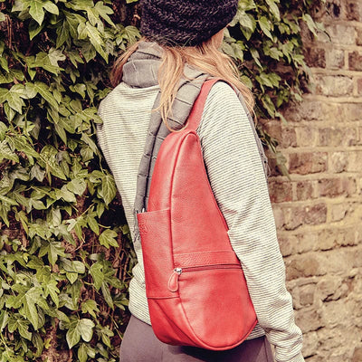 OrthoBag Leather Sling - The World's Most Comfortable Bag