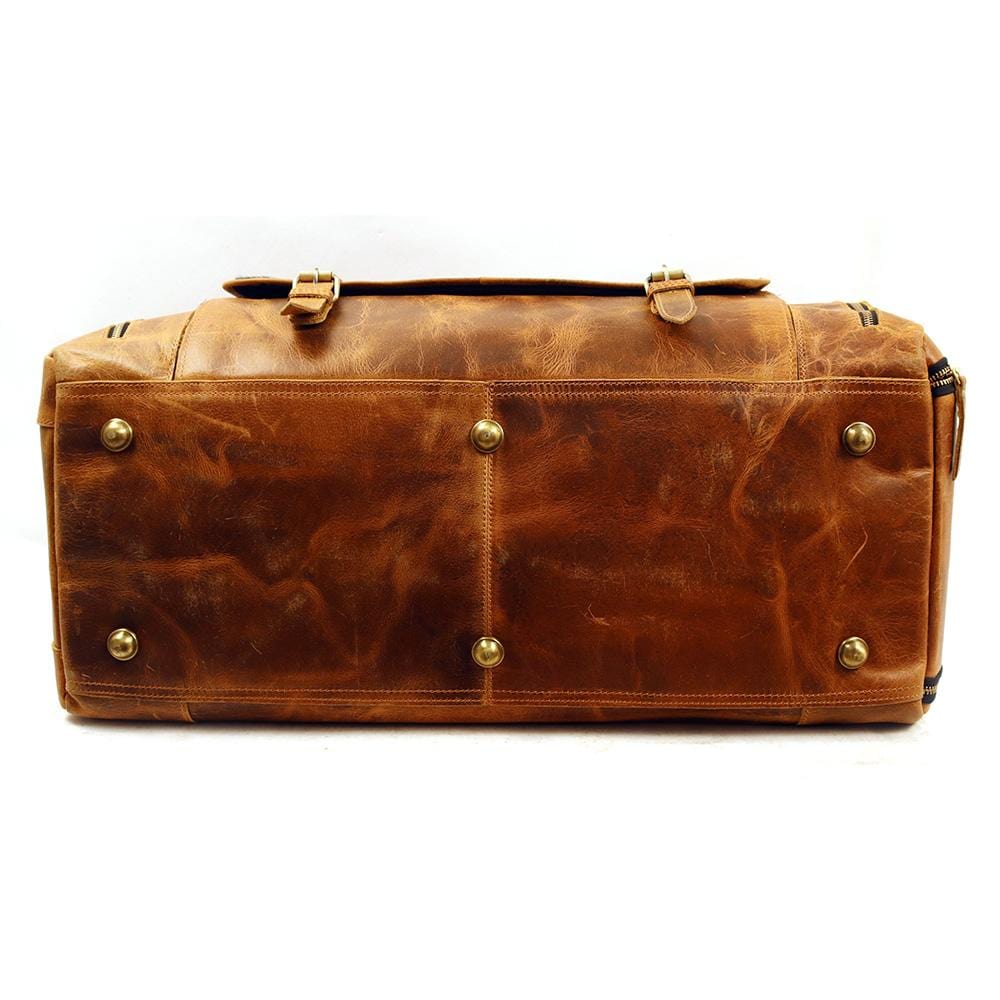 Trenton Handcrafted Cowhide Leather Duffel