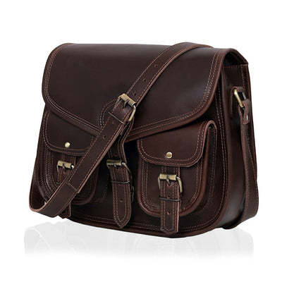 Caroline Full Grain Leather Saddlebag (BOGO SALE)