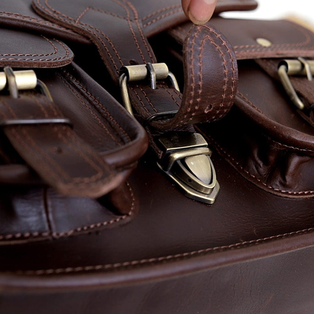 Caroline Full Grain Leather Saddlebag (BOGO SALE)