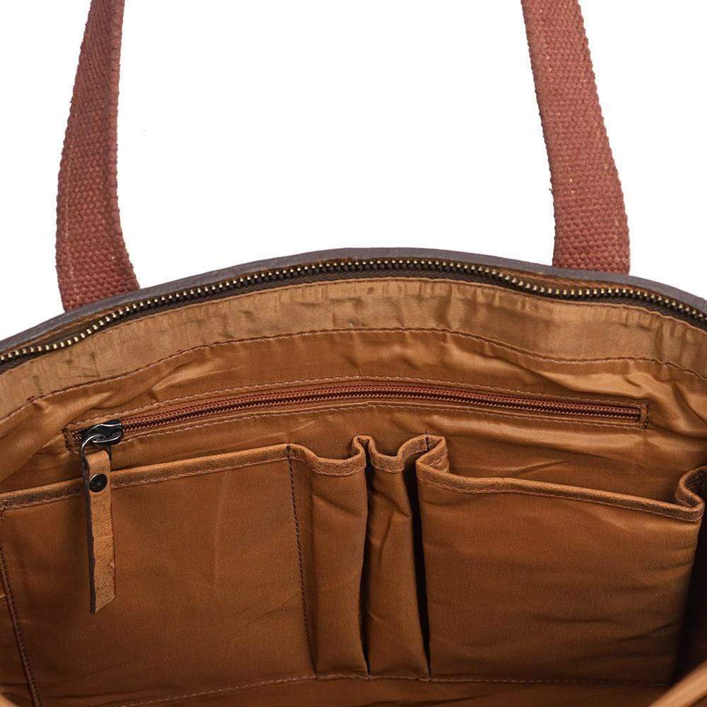 Loretta Handcrafted Leather Tote