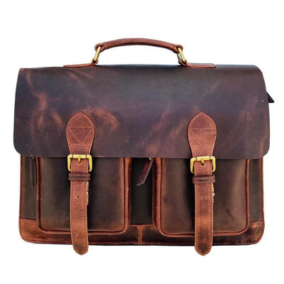 Dawson Leather Messenger Bag