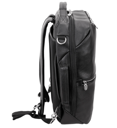 Executive Leather Messenger/Backpack