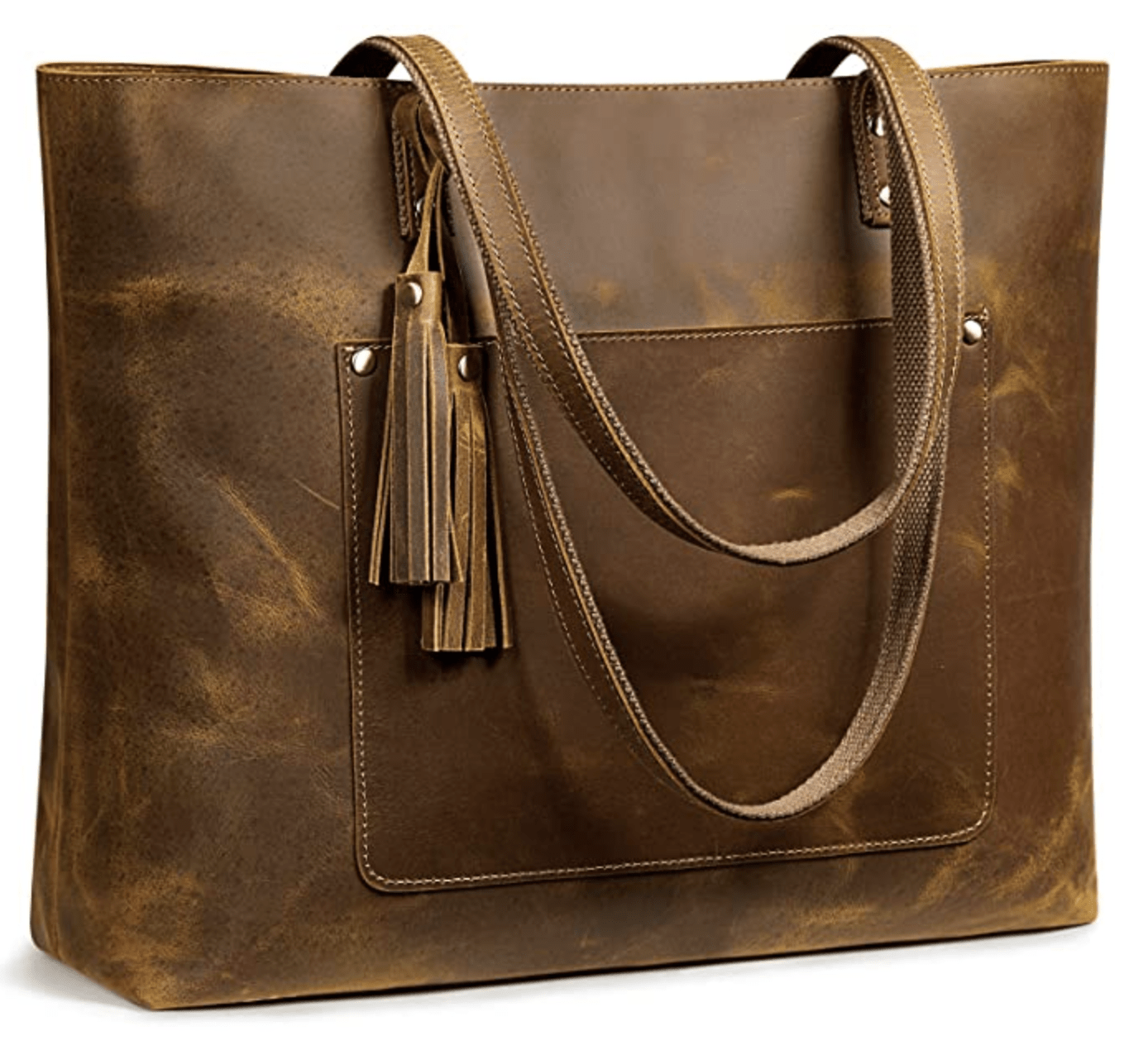 Vintage Evie Leather Tote Bag (PROMO77)