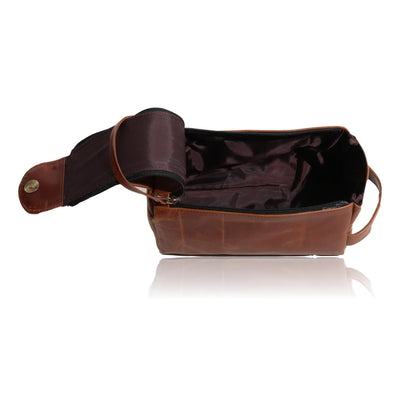 Handcrafted Buffalo Leather Toiletry