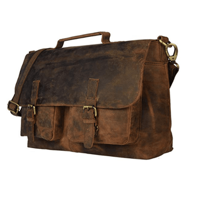 Kingston Leather Messenger Bag