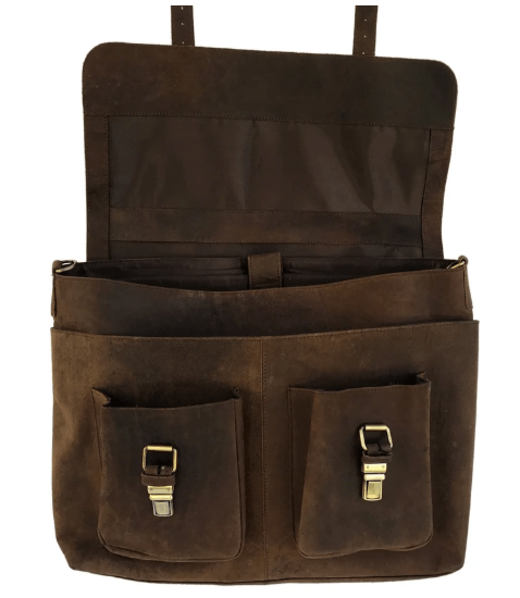Kingston Leather Messenger Bag