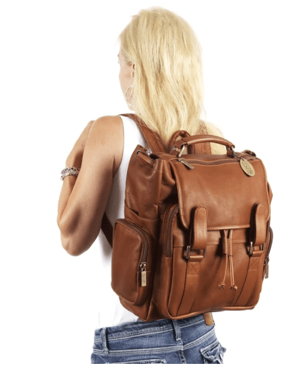 Macy Leather Backpack
