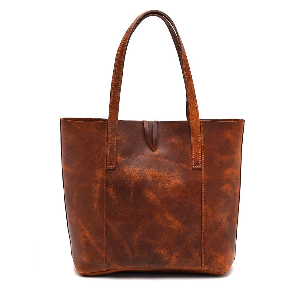 Savannah Leather Tote + FREE Matching Wallet & Vanity Bag – Montana Hudson